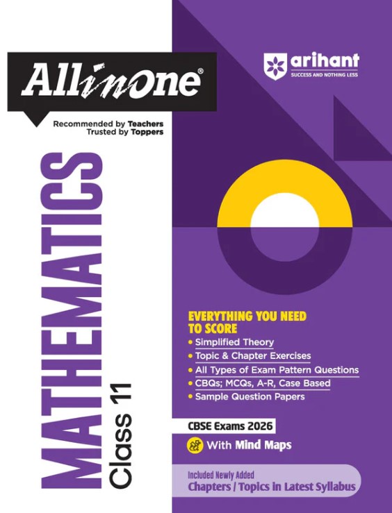 CBSE All in One Mathematics Class 11 Exam 2025-26